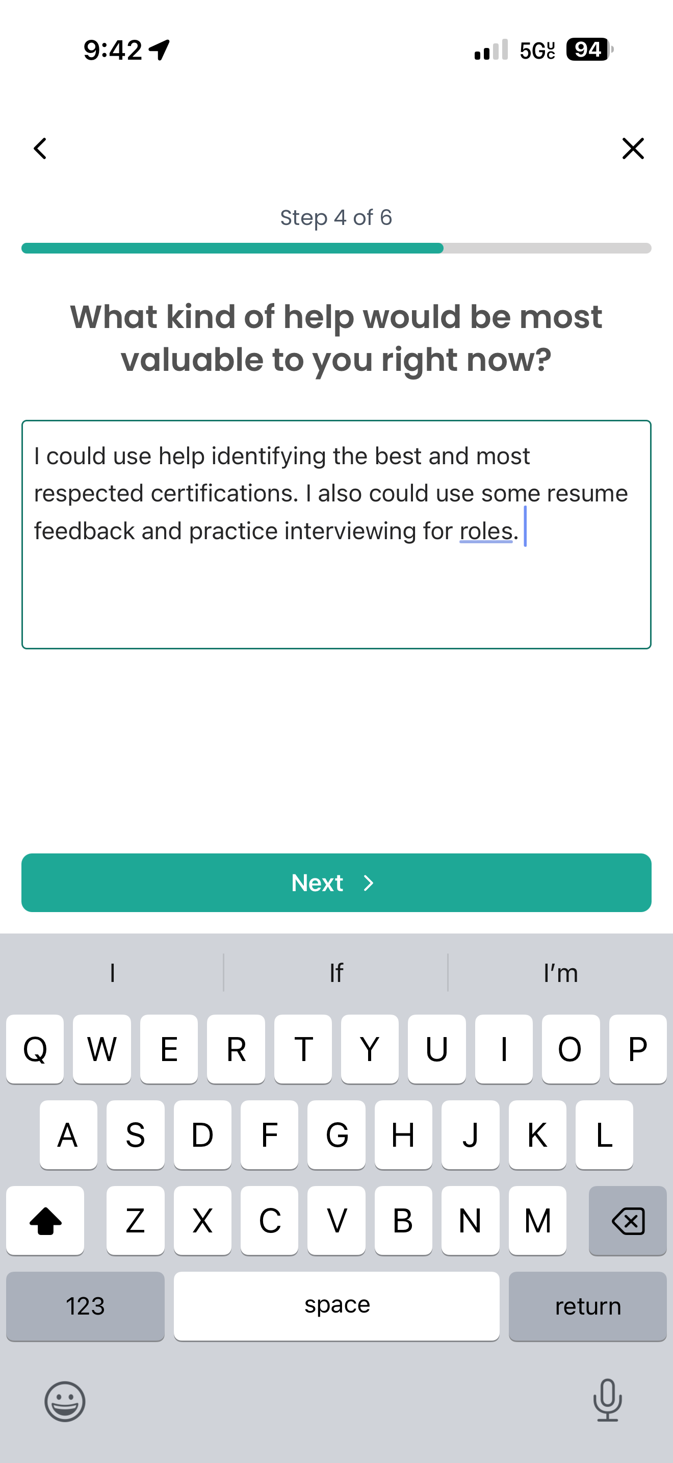 Tell us what kind of help you need
